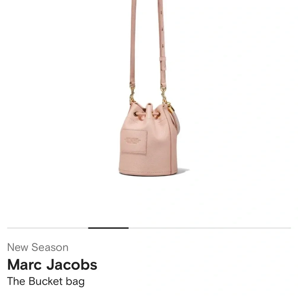 Marc Jacobs Pink Crossbody Bag with Bucket Shape - Picture 5 of 10